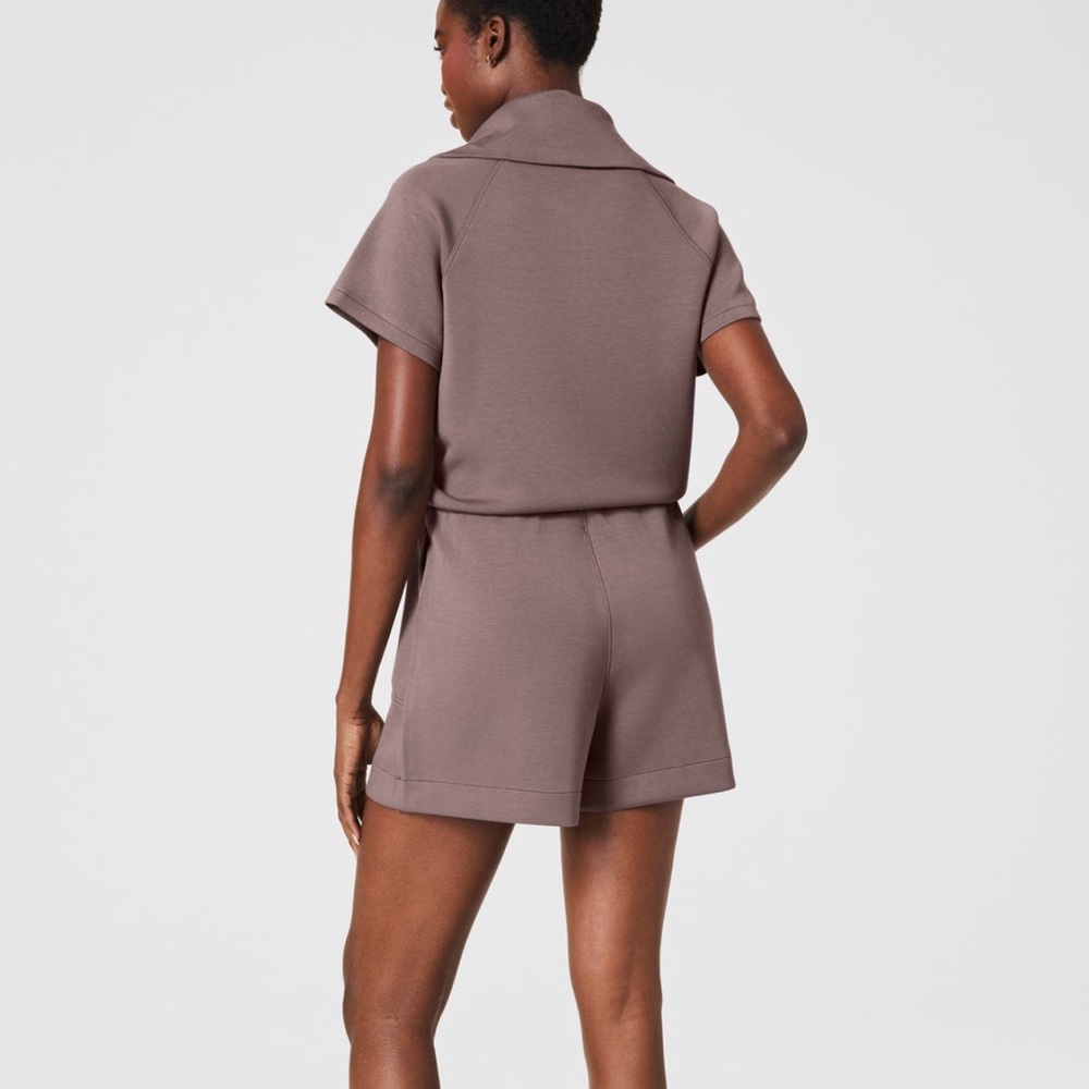SPANX Women's AirEssentials Half Zip Romper size M - Picture 12 of 13